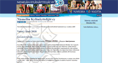 Desktop Screenshot of niemelankylanayttelijat.fi